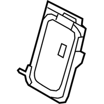 Volvo 30727479 Seat Back Frame, Driver Side 30727479 Volvo Seat Back Frame, Driver Side Illustration 1 of 1