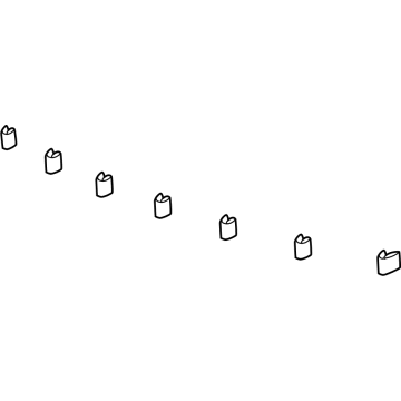 31655878 Volvo Molding Kit Illustration 1 of 1