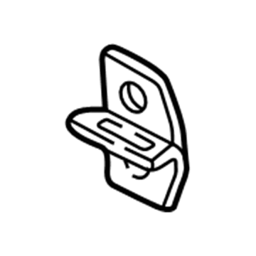 Volvo 850 Front Door Striker - 9152664