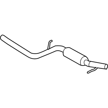 Volvo V50 Exhaust Pipe - 30730687