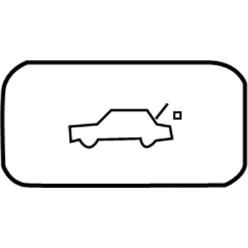 Volvo V70 Door Lock Switch - 31412055