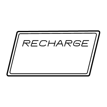 Volvo C40 Recharge Emblem - 32285377
