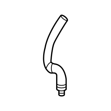 Volvo XC40 Recharge Coolant Reservoir Hose - 32339541