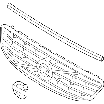 Volvo XC60 Grille - 31333833