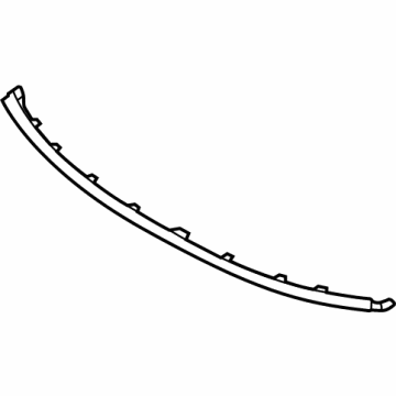 Volvo 32227558 Trim Molding 32227558 Volvo Trim Molding Illustration 1 of 1