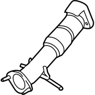 Volvo V60 Cross Country Exhaust Pipe - 31293869