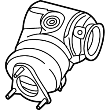 Volvo V60 Exhaust Pipe - 36011375