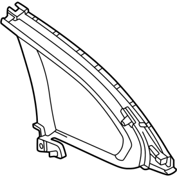 Volvo 80000171 Glass 80000171 Volvo Glass Illustration 1 of 1