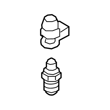 Volvo Brake Bleeder Screw - 32300964