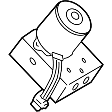 Volvo XC90 ABS Pump And Motor Assembly - 30793492
