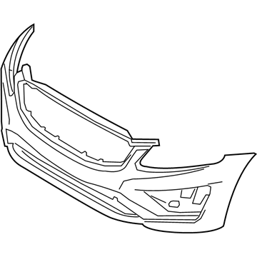 Volvo XC60 Bumper Cover - 39826515