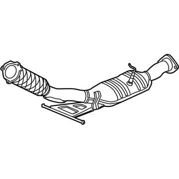 Volvo V70 Exhaust Pipe - 8603850