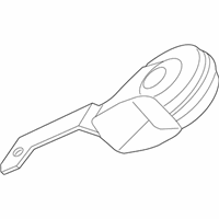 Volvo V50 Horn - 30796375 Horn, Driver Side