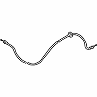 Volvo V50 Hood Release Cable - 30753017 Release Cable