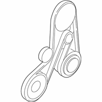 Volvo S80 Drive Belt - 9458469 Serpentine Belt
