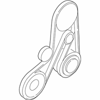 Volvo S40 Drive Belt - 30731808 Serpentine Belt