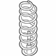 Volvo 9465464 Coil Spring, Front
