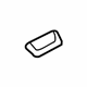 Volvo 9190670 Side Rail Seal, Passenger Side Volvo 9190670 Side Rail Seal, Passenger Side