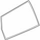 Volvo 9210116 Sunshade, Black, Driver Side Volvo 9210116 Sunshade, Black, Driver Side