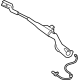 Volvo 31457315 Wiper Arm, Passenger Side