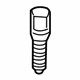 Volvo 9485474 Wheel Bolt