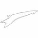 Volvo 39819394 Upper Quarter Trim, Black, Driver Side