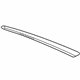 Volvo 39818372 Sunshade Rail, Beige, Driver Side