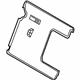 Volvo 31446746 Seat Back Panel, Charcoal, Passenger Side