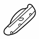 Volvo 30808662 Roof Rack Seal, Driver Side Volvo 30808662 Roof Rack Seal, Driver Side