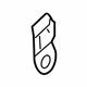 Volvo 30738981 Belt & Retractor End Piece, Passenger Side Volvo 30738981 Belt & Retractor End Piece, Passenger Side