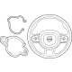 Volvo 32288764 Steering Wheel Volvo 32288764 Steering Wheel
