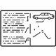 Volvo 31276545 Caution Label