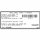 Volvo 30651000 Emission Label