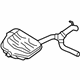 Volvo 31338503 Rear Muffler, Driver Side