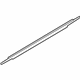 Volvo 30753852 Belt Weatherstrip, Driver Side