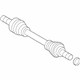 Volvo 36012949 Axle Assembly, Driver Side Volvo 36012949 Axle Assembly, Driver Side