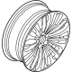 Volvo 32243974 Wheel, Alloy, Gray