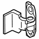 Volvo 31218526 Lower Hinge, Driver Side Volvo 31218526 Lower Hinge, Driver Side