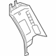 Volvo 31463310 Upper Trim, Charcoal, Driver Side