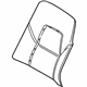 Volvo 39971708 Seat Back Cover Volvo 39971708 Seat Back Cover