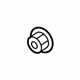 Volvo 985937 Upper Control Arm Nut