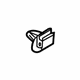 Volvo 9484284 Rocker Molding Clip
