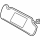 Volvo 30652190 Sunvisor, Off Black, Driver Side Volvo 30652190 Sunvisor, Off Black, Driver Side