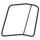 Volvo 8650592 Upper Quarter Trim Cap, Driver Side