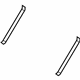 Volvo 31403145 Shelf Retainer Strip Volvo 31403145 Shelf Retainer Strip