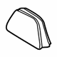 Volvo 31263847 Headrest Pad Volvo 31263847 Headrest Pad