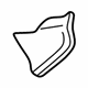 Volvo 9474861 Filler Plate, Driver Side Volvo 9474861 Filler Plate, Driver Side
