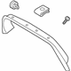 Volvo 39862990 Upper Trim, Black Volvo 39862990 Upper Trim, Black