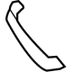 Volvo 31383858 Trim Molding, Black, Driver Side