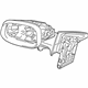 Volvo 30779008 Mirror Housing, Rear